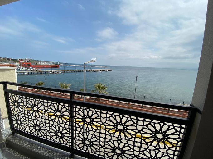 View from room, Mekhan Otel, Biga
