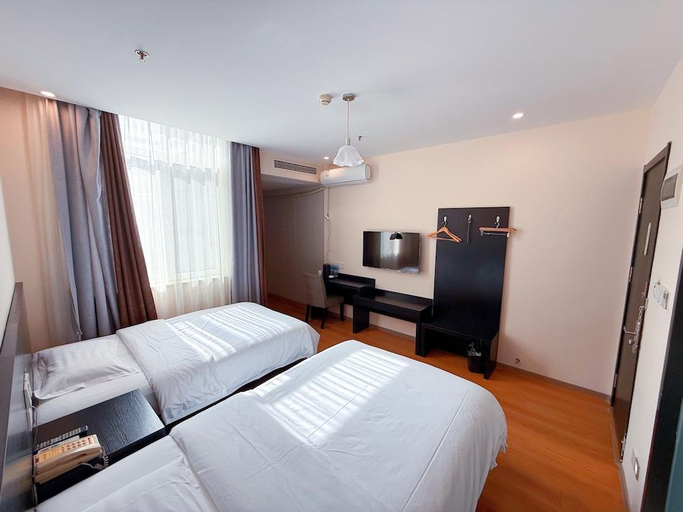 Bedroom 3, Morning Wind Urban Hotel - May Fourth Square Branch, Qingdao