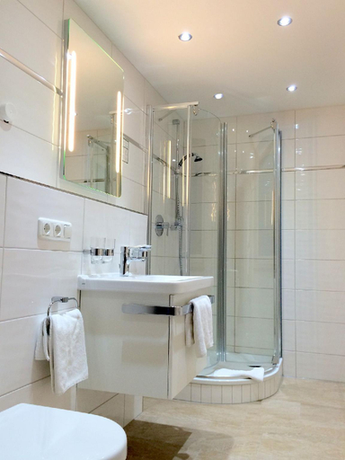 Bathroom, HomeHotel Salzberg, Berchtesgadener Land