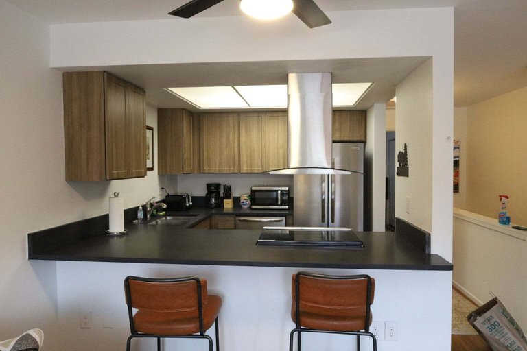 Private kitchen 4, Jackson Luxe: Teton Views & Downtown Vibes 2 Bedroom Townhouse, Teton