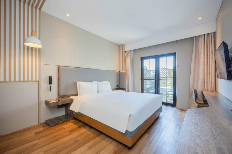 Bedroom 2, Hanting Hotel Shanghai International Resort Chongxi Road, Shanghai