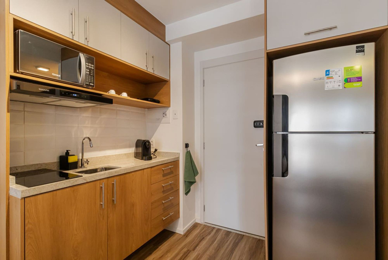 Room 2, Studio Climatizado a 100m da Esta o Pinheiros, São Paulo
