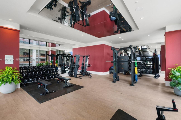 Fitness facility 2, The Crosby, Miami-Dade