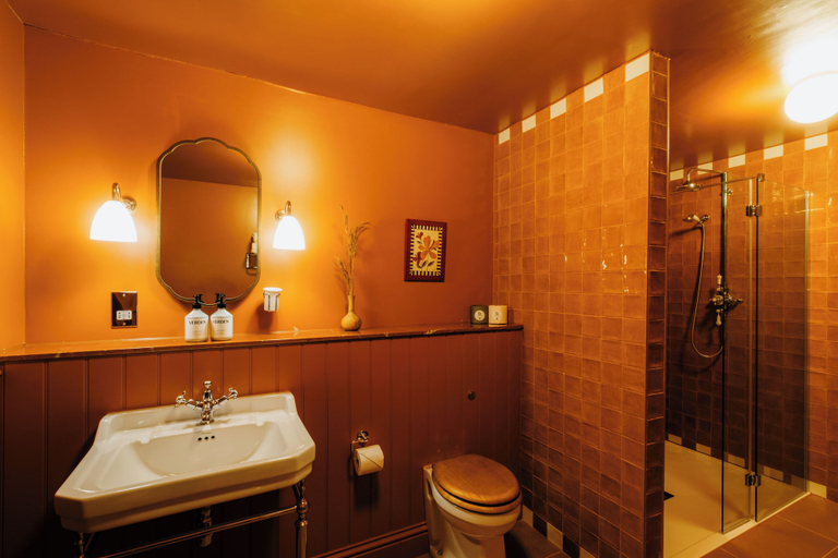 Bathroom 4, Powdermills Hotel, East Sussex