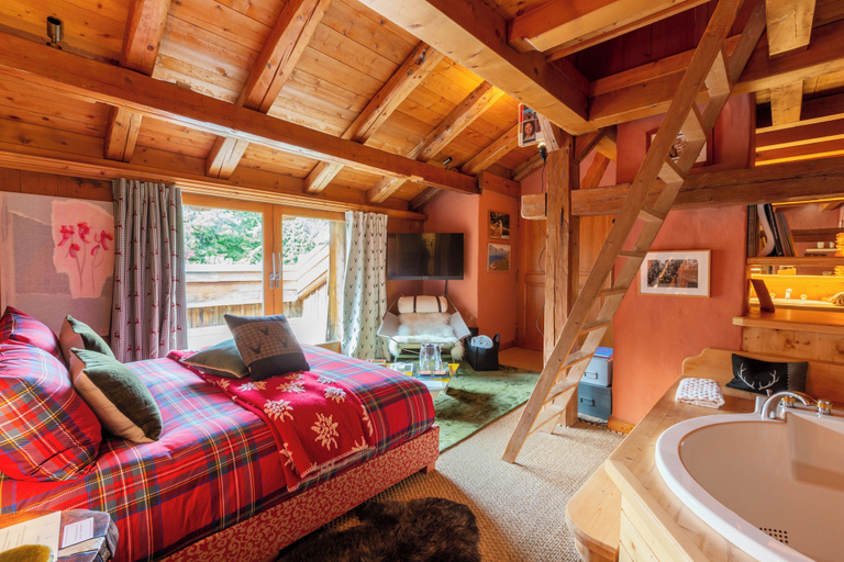 Bedroom 3, Megève Bois - Relais & Châteaux, Haute-Savoie