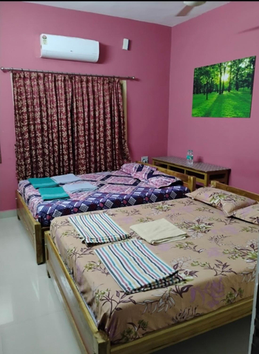 Bedroom 3, Chidambaram Spiritual Stay, Cuddalore