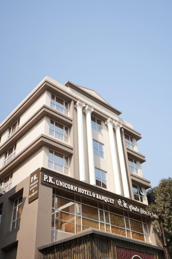 Front of property, P K Unicorn Hotel & Banquet, Raigarh