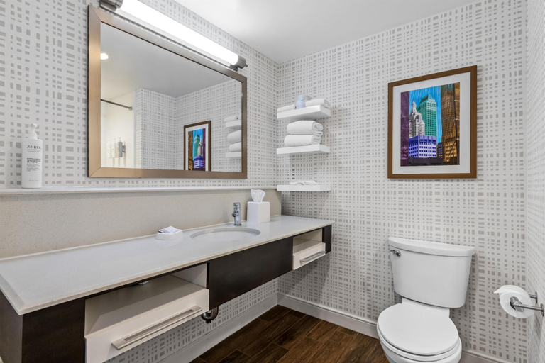 Bathroom 4, Hampton Inn & Suites Claremore, Rogers