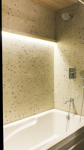 Bathroom 3, P K Unicorn Hotel & Banquet, Raigarh