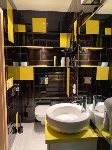 Bathroom 4, Hostel Galaxy, Gdańsk City