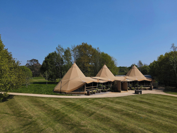 Property grounds, Mad Swans in The South Downs, Hampshire