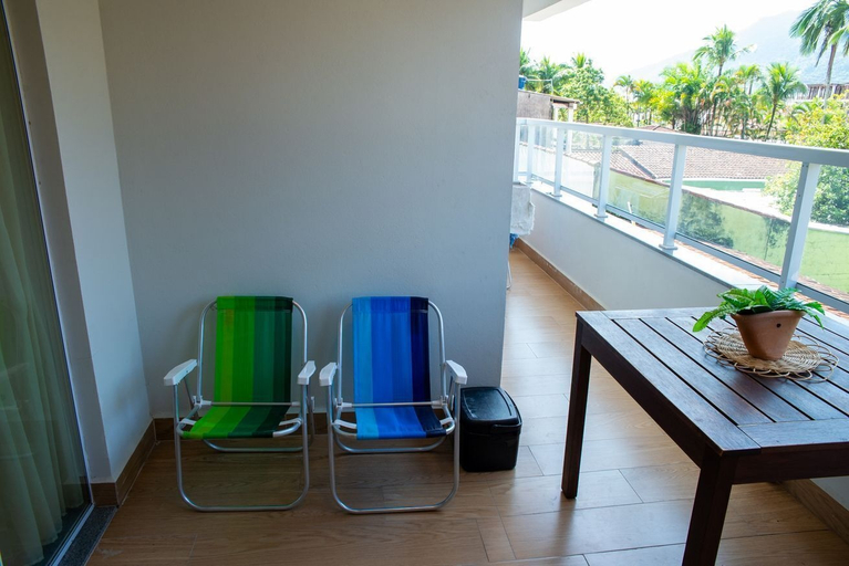 Room 3, Apto a 280m da Praia do Itagu c Piscina e Garagem, Ubatuba