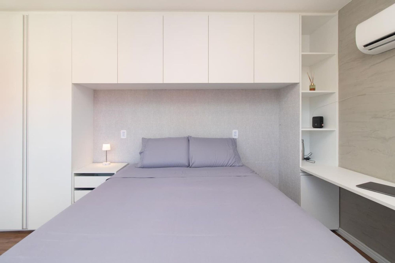 Room 5, Studio c Vaga Smart Lock e Ar no Vila Jo o Pessoa, Porto Alegre