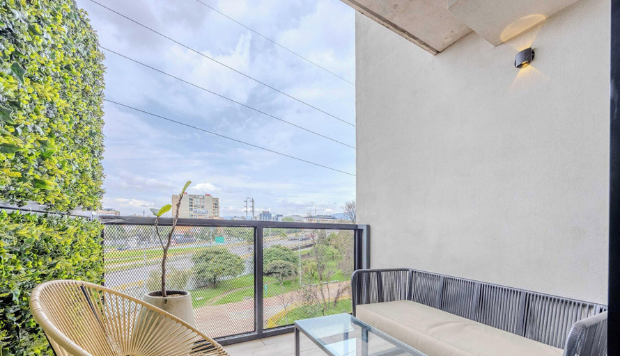 Room 4, NOK Modern 1BR Stay Near Parque 93 Bogota, Santafé de Bogotá
