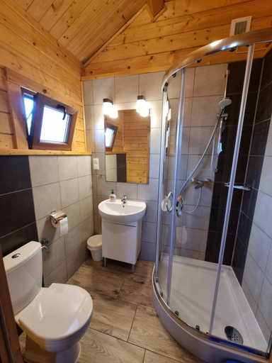 Bathroom 3, Domki Letniskowe Krakus, Sławno