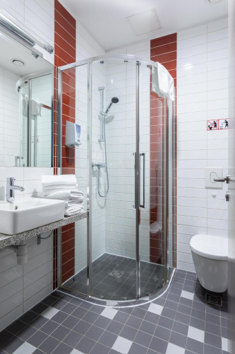 Bathroom 4, Algiro Hotel, Kauno