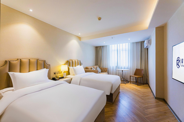 Bedroom 2, Starway Hotel Deyang Confucian Temple, Deyang