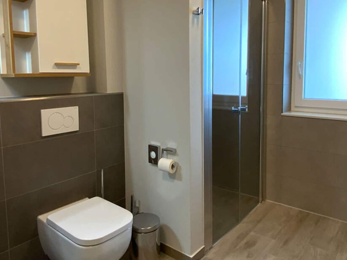 Bathroom 3, Exclusives Appartement auf Fehmarn, Ostholstein