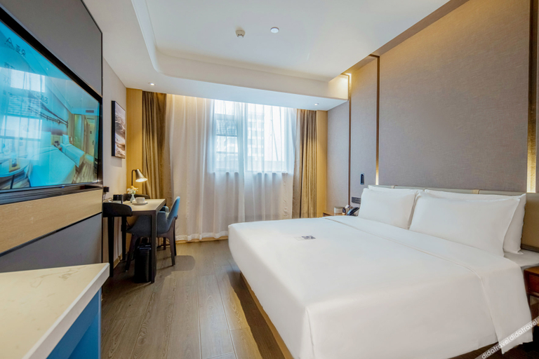 Bedroom 2, Atour Hotel Nanchang Longding Chadu East Jiefang Road, Nanchang