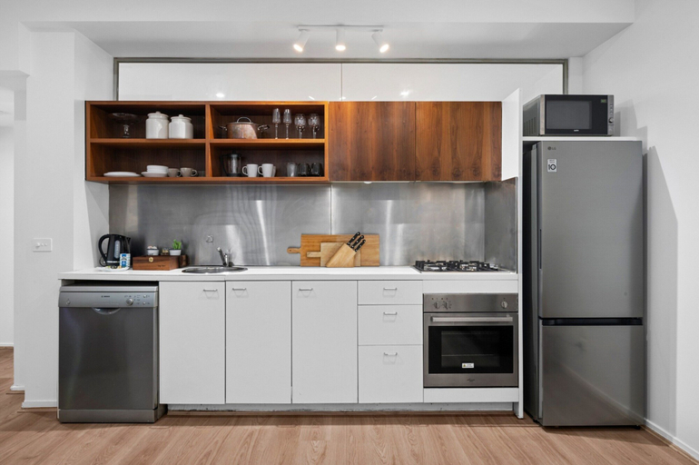 Private kitchen 3, Heritage City Stay in Historic Building, Melbourne