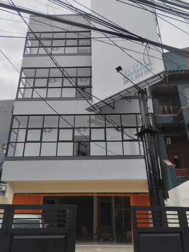 Exterior detail, Lotus Guest House, Balikpapan