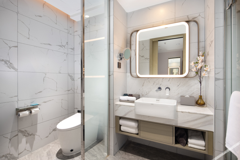 Bathroom 3, Home2 Suites by Hilton Wuxi Huishan, Wuxi