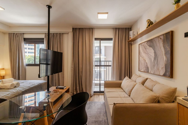 Room 4, Studio Climatizado a 100m da Esta o Pinheiros, São Paulo