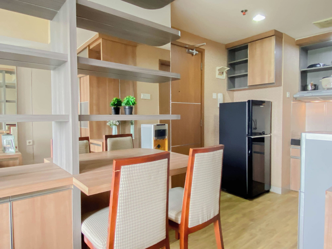 Interior 3, Brown Tone Studio At Oasis Cikarang Apartment, Cikarang