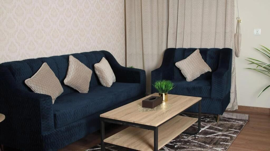 Living area 4, The view serviced apartments