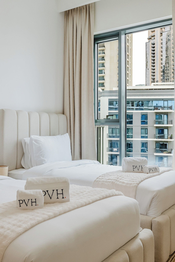 Room 4, PVH - Refined 2BR - Island Park 2, Dubai