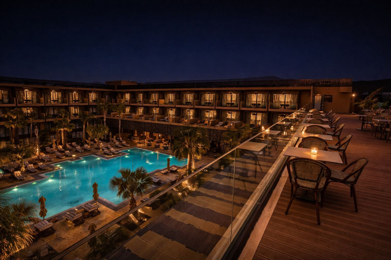 Rooftop terrace 5, Palm Taghazout Hotel, Agadir-Ida ou Tanane