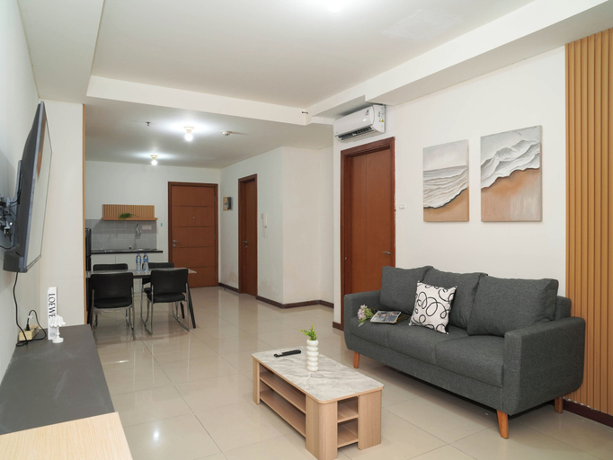 Room 2, Restful 2Br With Sea View At Apartment Green Bay Condominium, Jakarta Utara