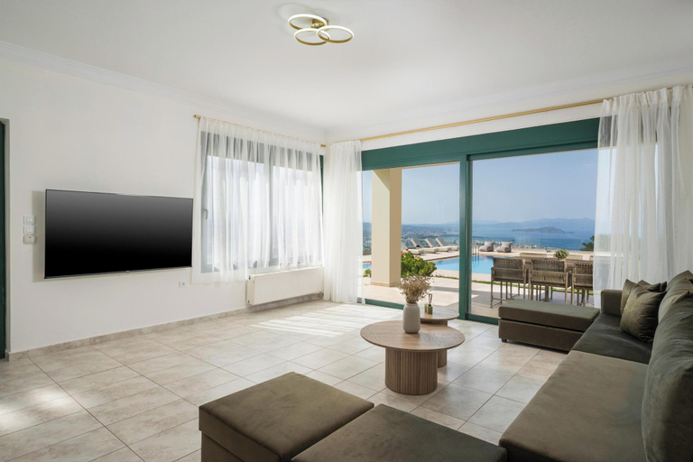 Living area 5, Lithea Seaview Villa & Estate, Crete