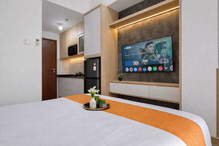 Room 4, Modern Japandi Studio At Sayana Bekasi Apartment, Bekasi