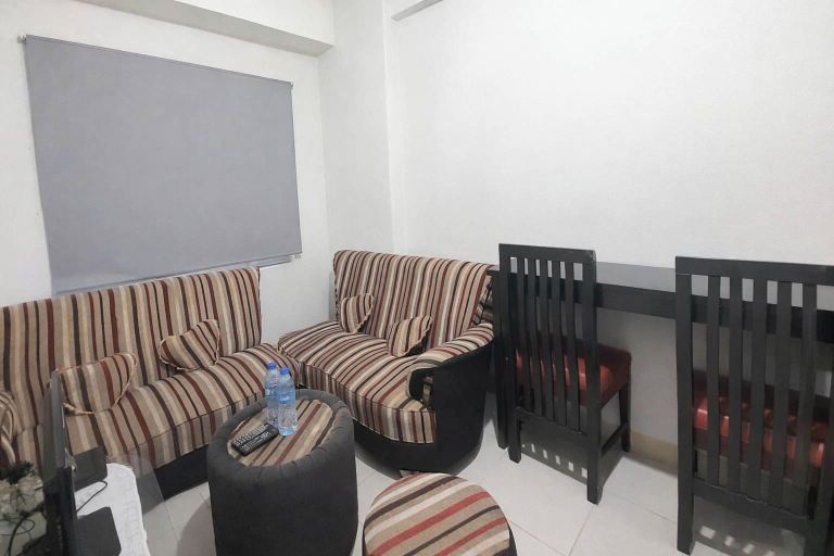 Living room 3, Homelike And Minimalist 2Br At Apartment Pinewood, Sumedang