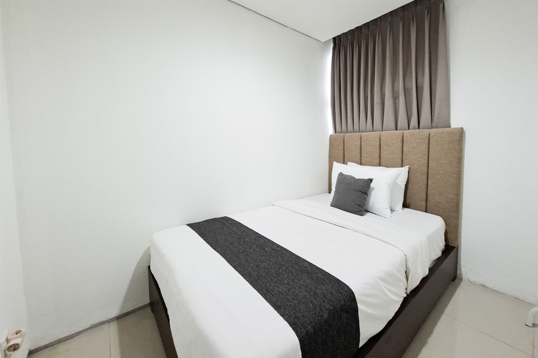 Room 3, Comfy White 2Br For 3 Pax At Tuscany Residence, Tangerang Selatan
