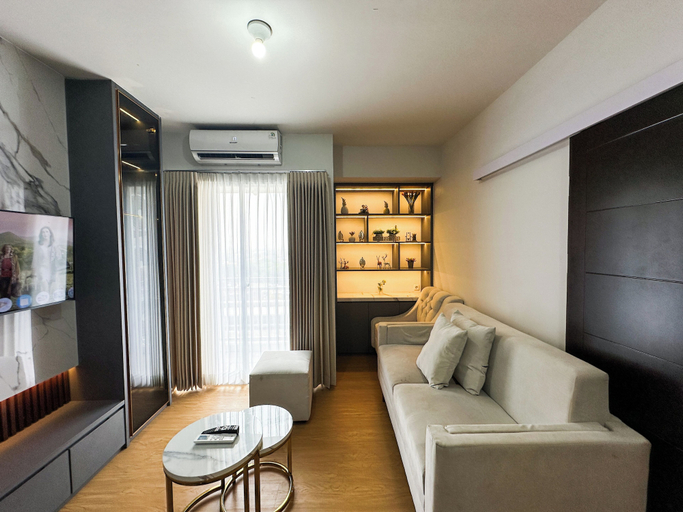 Living area 2, Lavish 2Br Without Kitchen At Suncity Residence, Sidoarjo