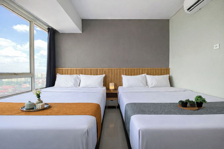 Room 2, Comfy 2Br For 6 Pax At Nifarro Park Apartment, Jakarta Selatan