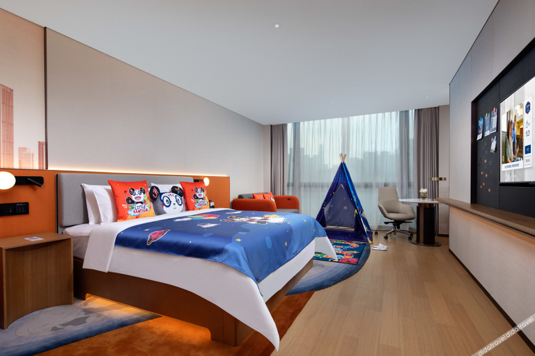 Bedroom 3, Hampton by Hilton Shenzhen Futian Port, Shenzhen