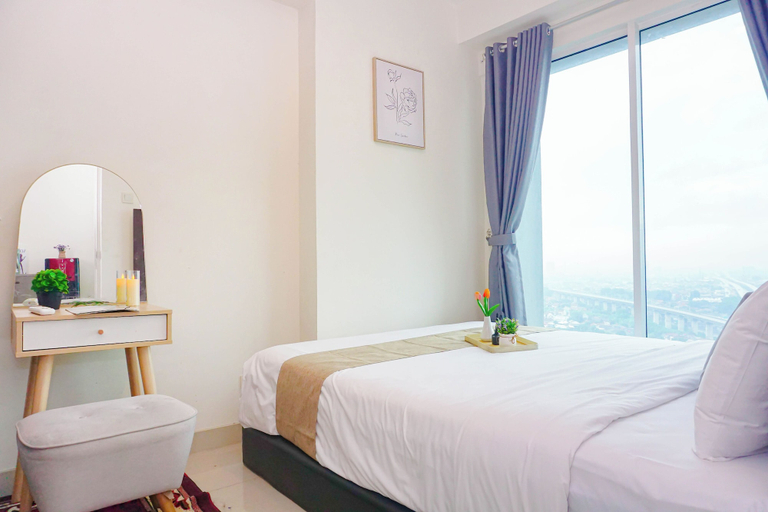 Interior 5, Basic Look 2Br Apartment At Grand Kamala Lagoon, Bekasi