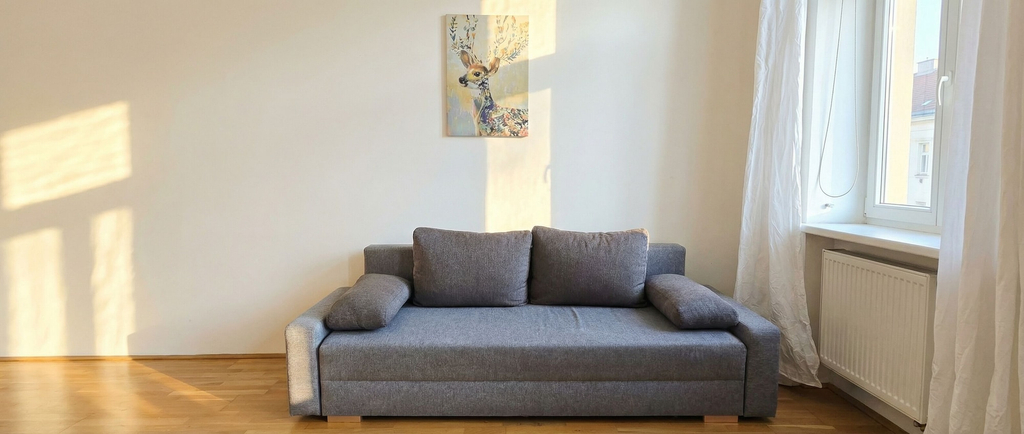 Living area 4, Stylish 1BR Apt near Wiener Stadthalle, Wien