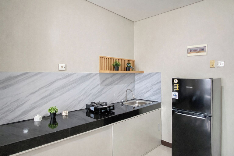 Private kitchen, Clean Space And Well Located 2Br At Nifarro Park Apartment, Jakarta Selatan