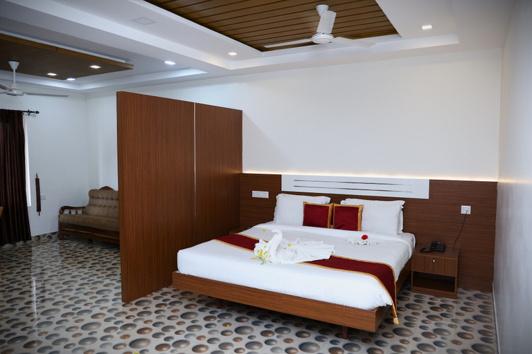 Bedroom 3, Delano Residency, Kanniyakumari