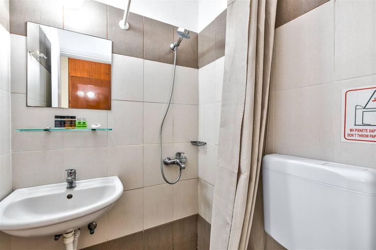 Bathroom, Silver Beach Hotel, South Aegean