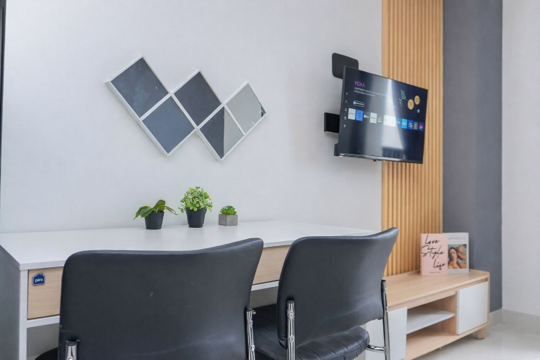 Living area 3, Tranquil Studio At Vasaka Solterra Apartment, South Jakarta