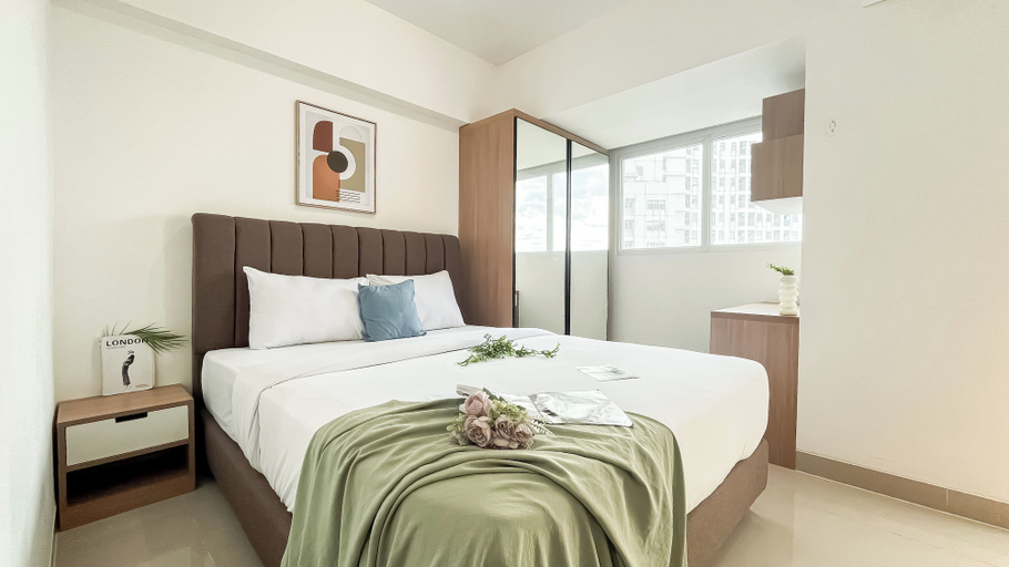 Room 3, Homey And Minimalist Studio At Apartment Cisauk Point, Tangerang