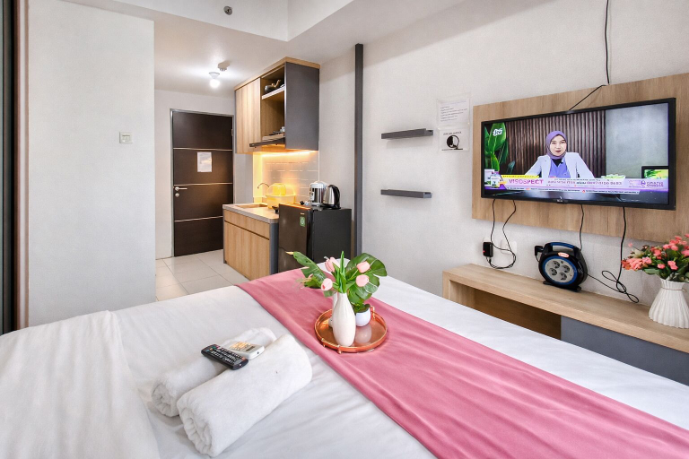 Room 2, Tranquil Studio At Tamansari Prospero Sidoarjo Apartment, Sidoarjo