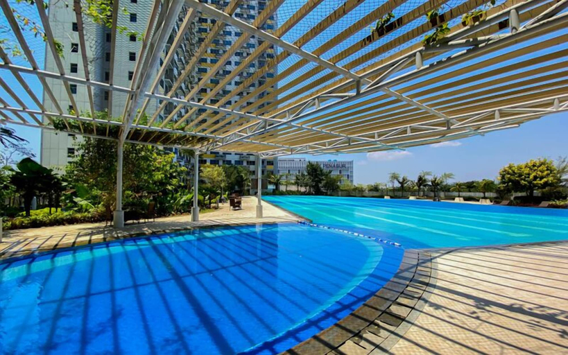 Exterior 3, Serene Studio With City View At Springlake Summarecon Bekasi Apartment, Bekasi