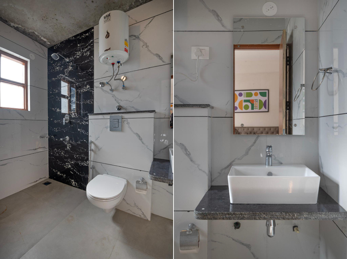 Bathroom 4, Treebo Melag Jispa with Mountain View, Lahul & Spiti