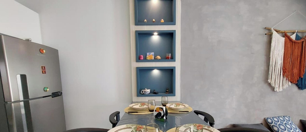 Dining, Apartamento Aconchego do Ribeirão - FLN, Florianopolis